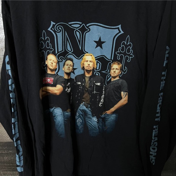 SOLD Nickelback 2007 Tour Long Sleeve Shirt Large - Picture 2 of 4